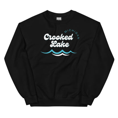 Crooked Lake Waves Sweatshirt