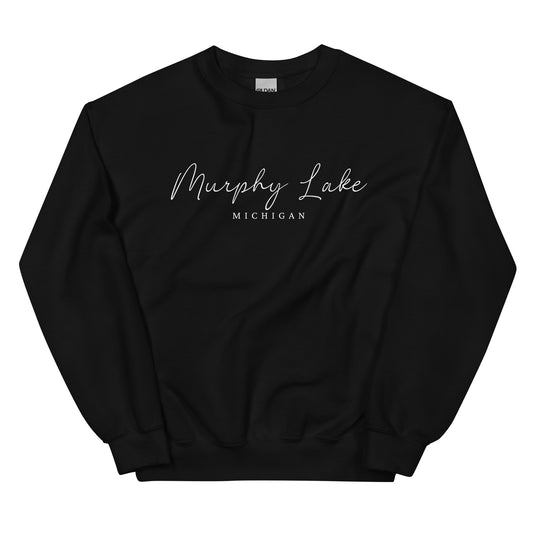 Murphy Lake Script Sweatshirt