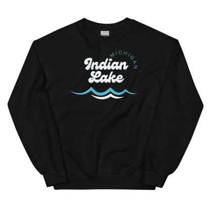 Indian Lake Waves Sweatshirt