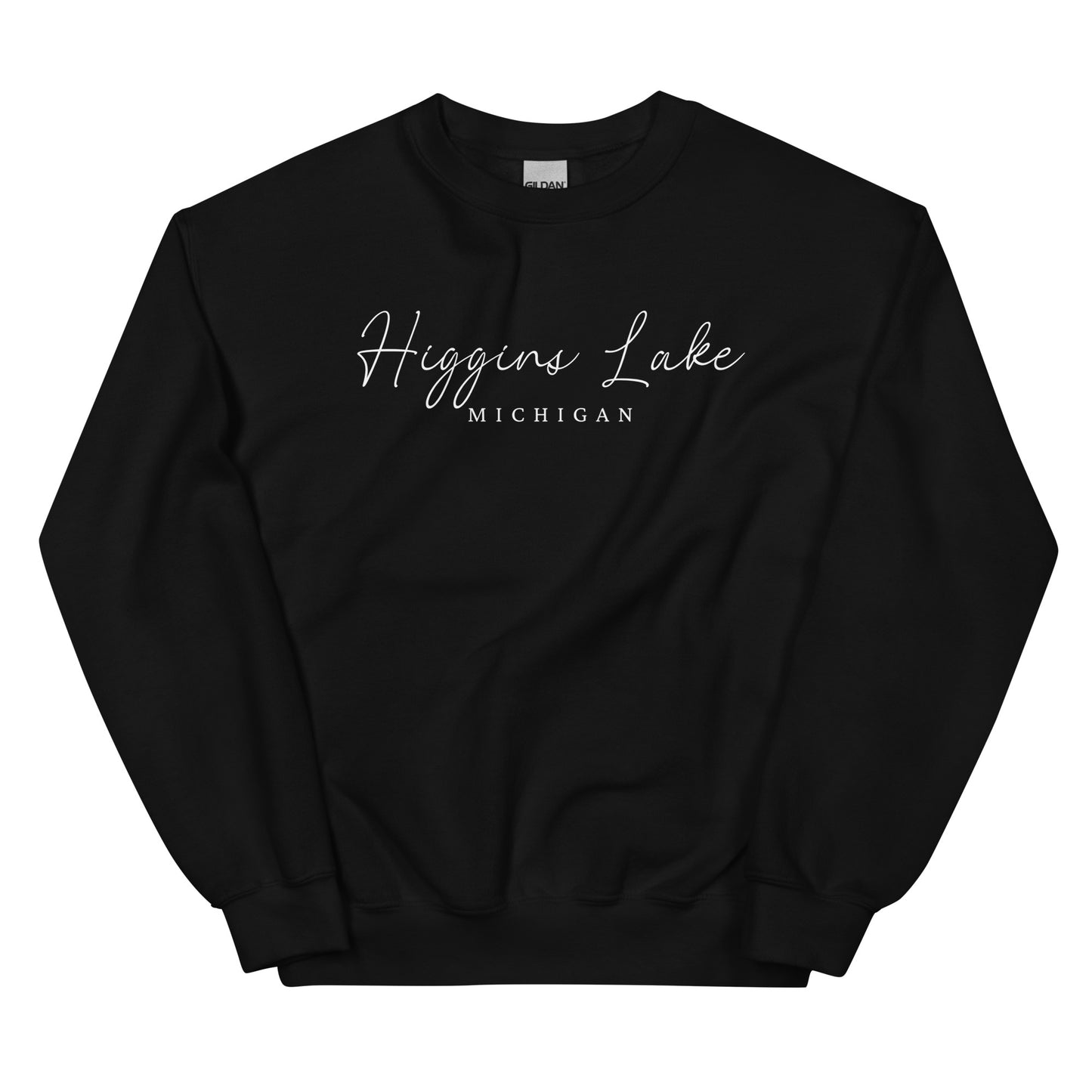 Higgins Lake Script Sweatshirt