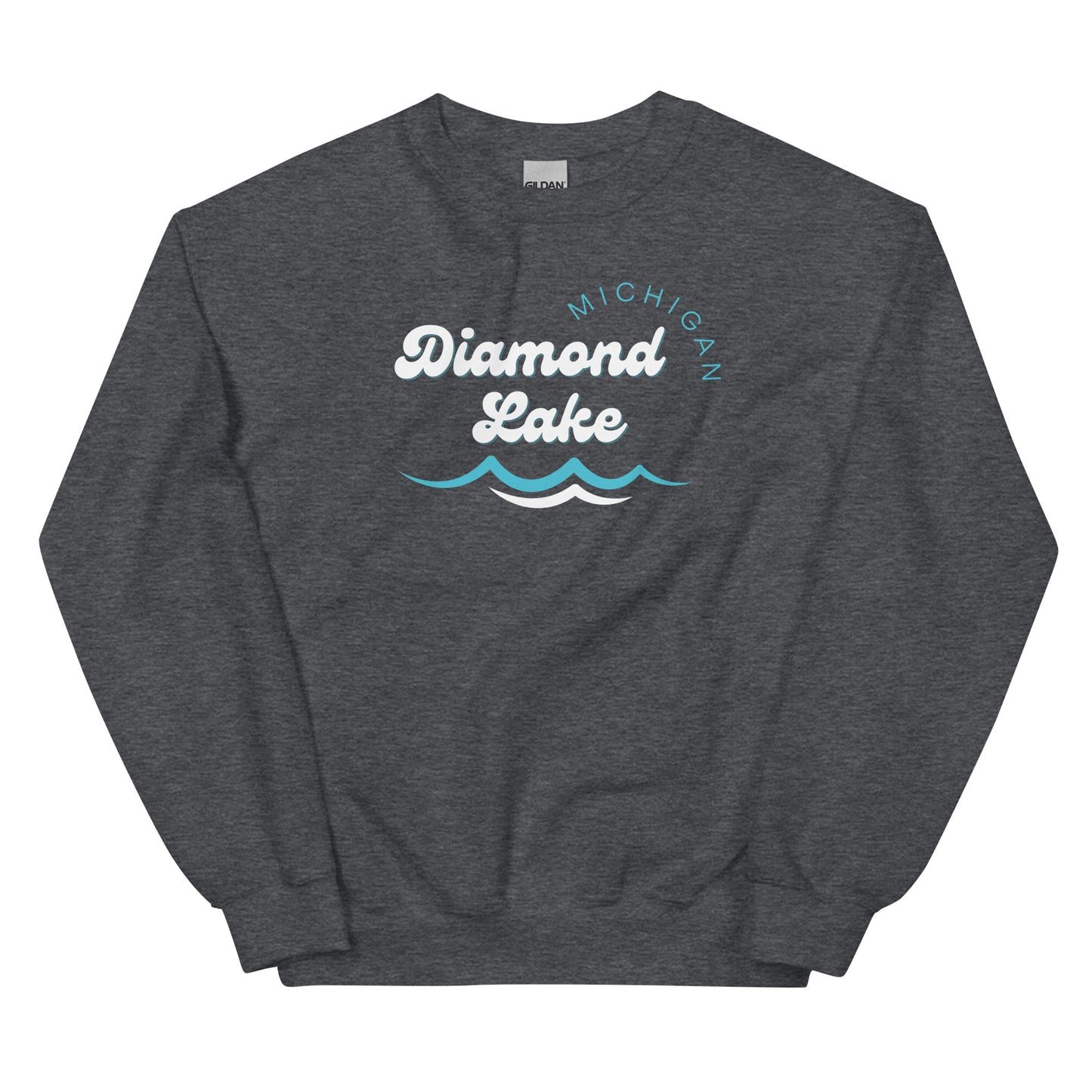 Diamond Lake Waves Crewneck