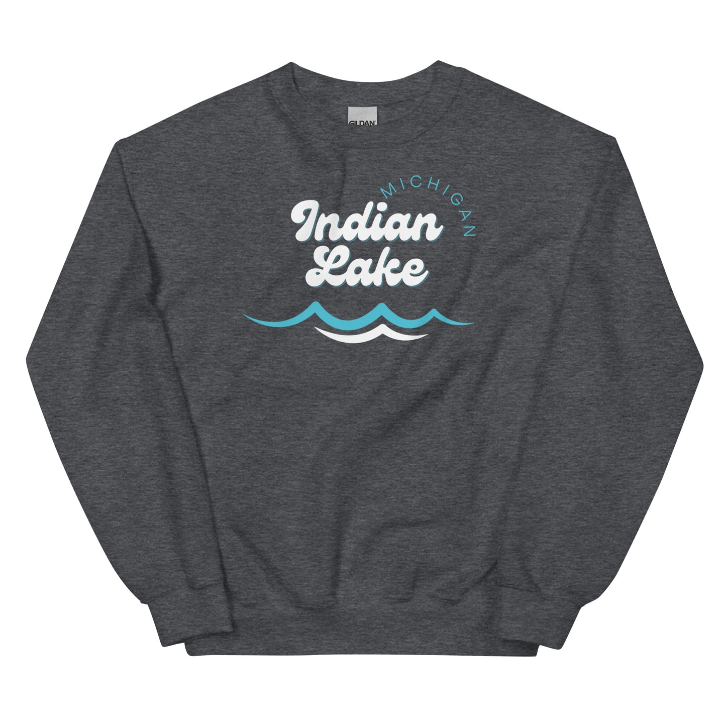 Indian Lake Waves Sweatshirt