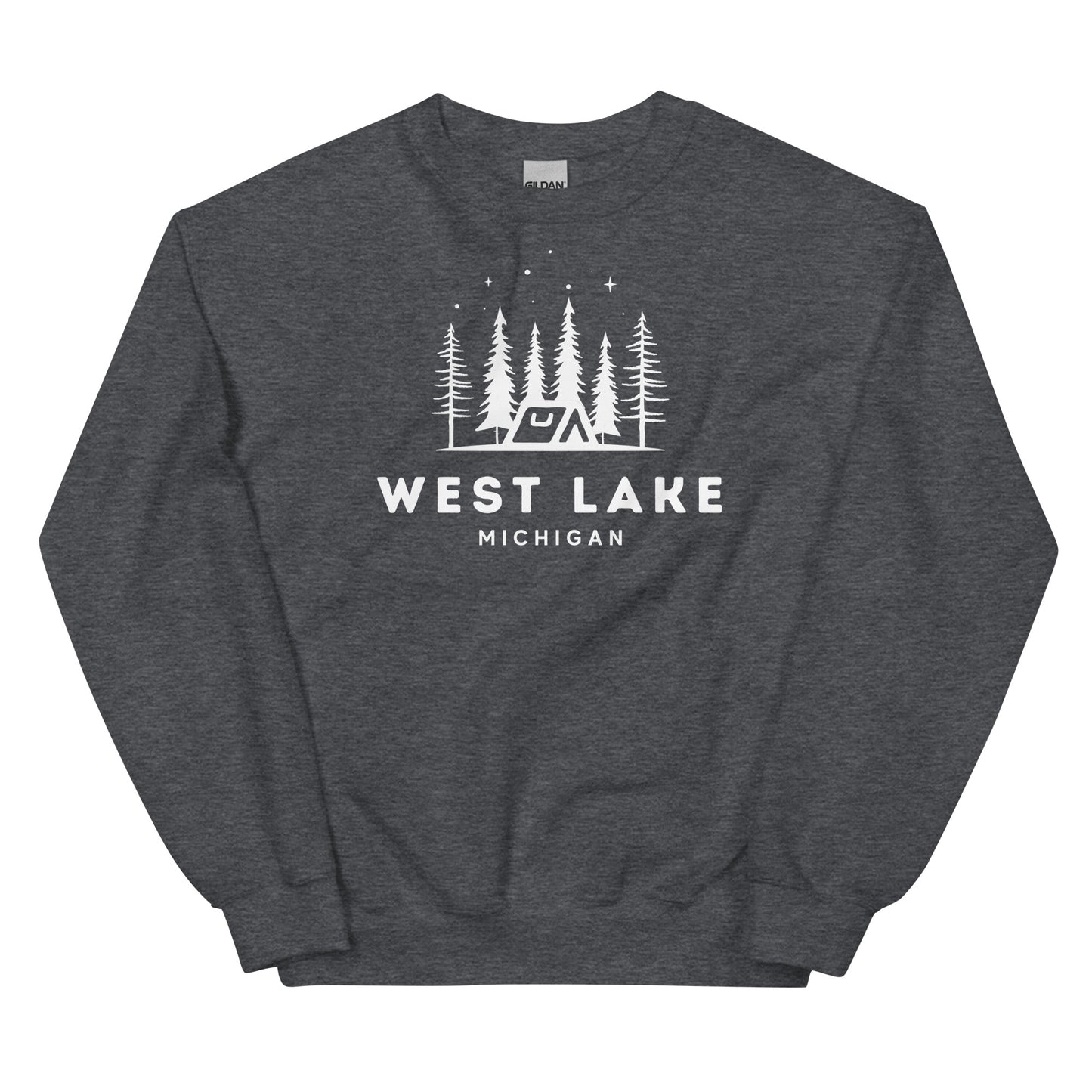 West Lake Night Camping Sweatshirt