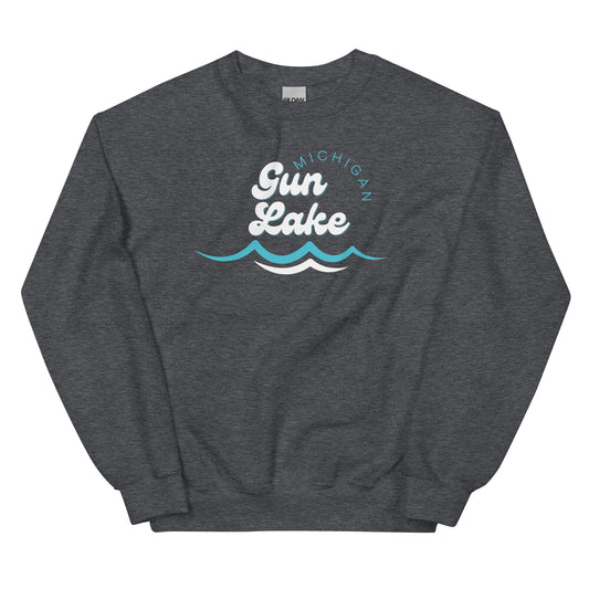 Gun Lake Waves Sweatshirt