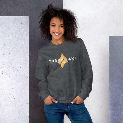 Torch Lake Flames Sweatshirt