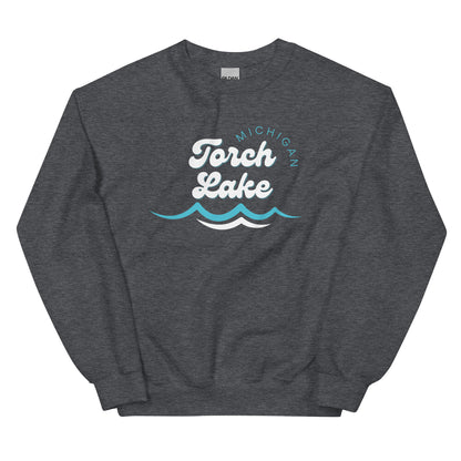 Torch Lake Waves Sweatshirt