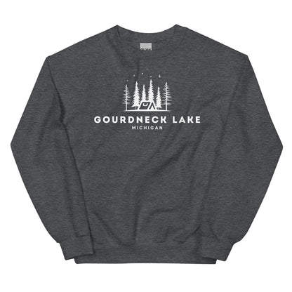 Gourdneck Lake Night Camping Sweatshirt