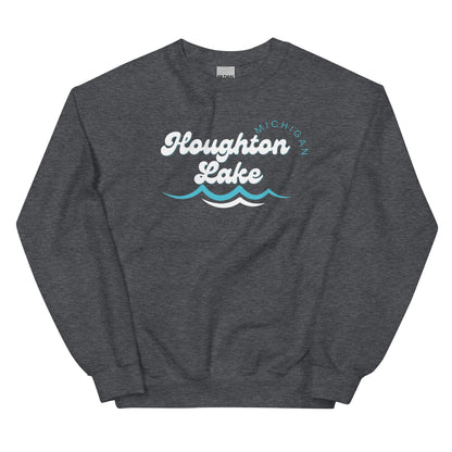 Houghton Lake Waves Sweatshirt