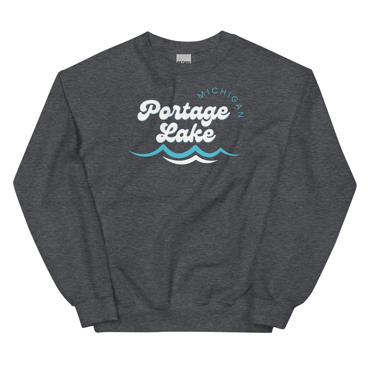 Portage Lake Waves Sweatshirt