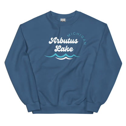 Arbutus Lake Waves Sweatshirt