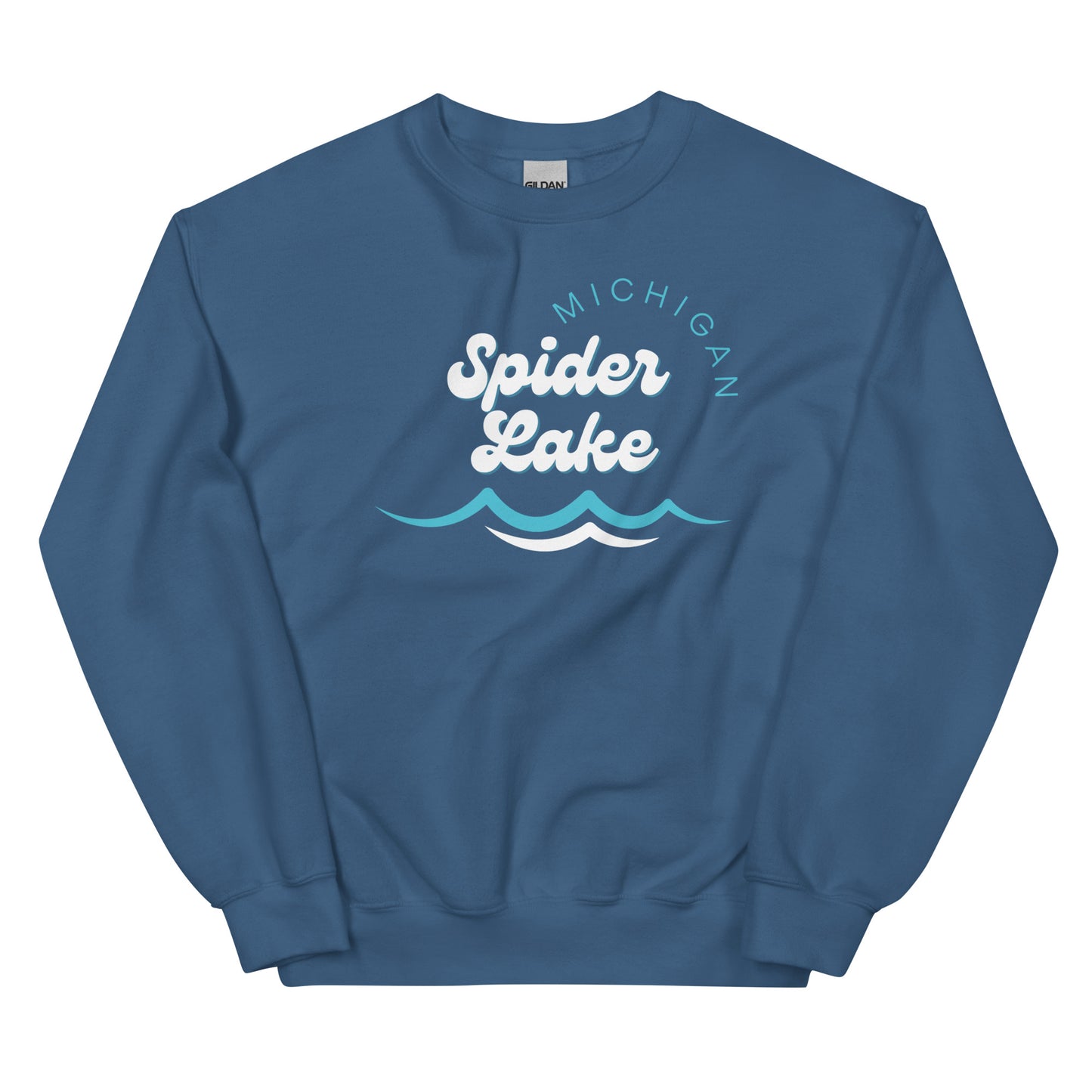 Spider Lake Waves Sweatshirt