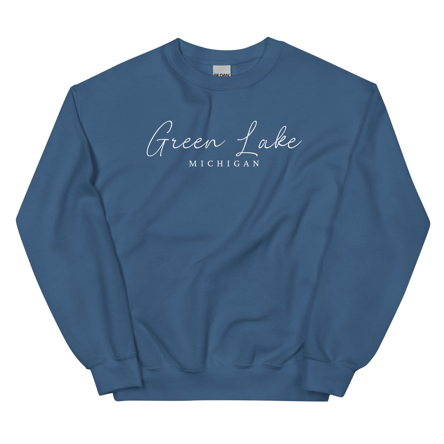 Green Lake Script Sweatshirt