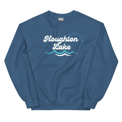 Houghton Lake Waves Sweatshirt