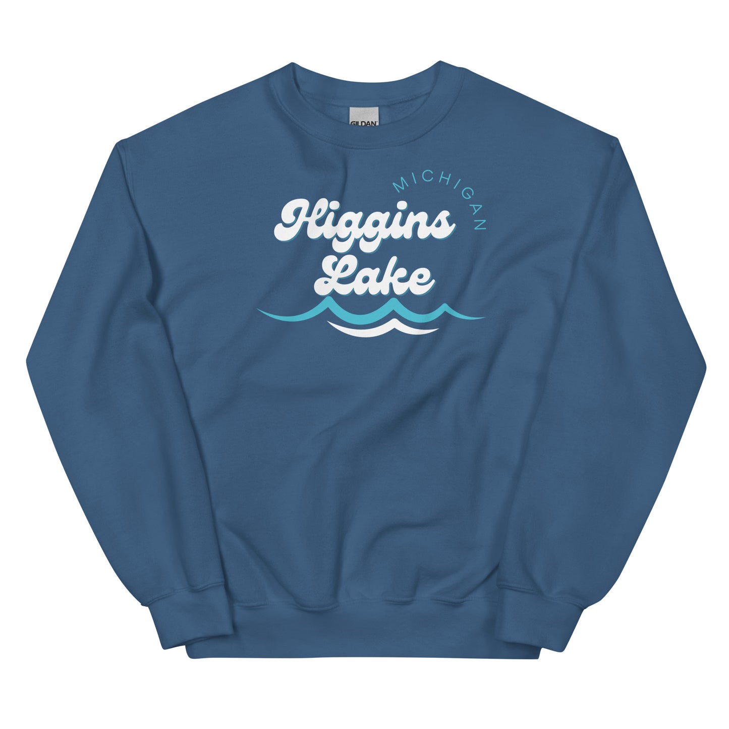 Higgins Lake Waves Sweatshirt