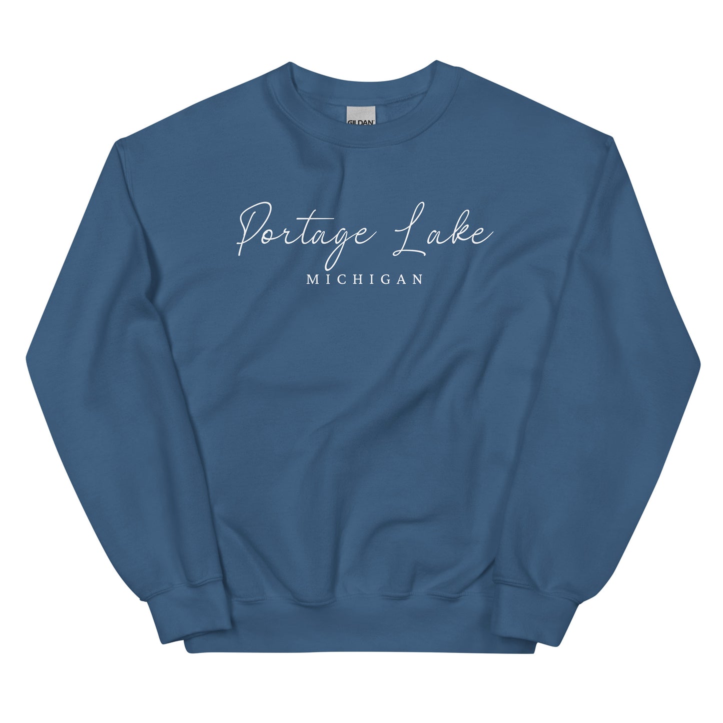 Portage Lake Script Sweatshirt