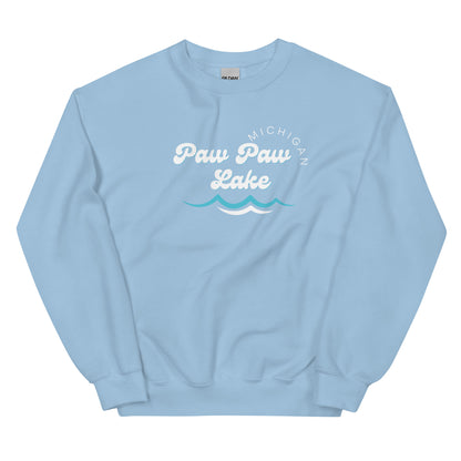 Paw Paw Lake Waves Sweatshirt