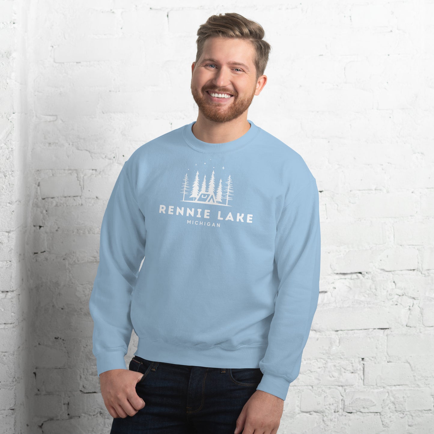 Rennie Lake Night Camping Sweatshirt