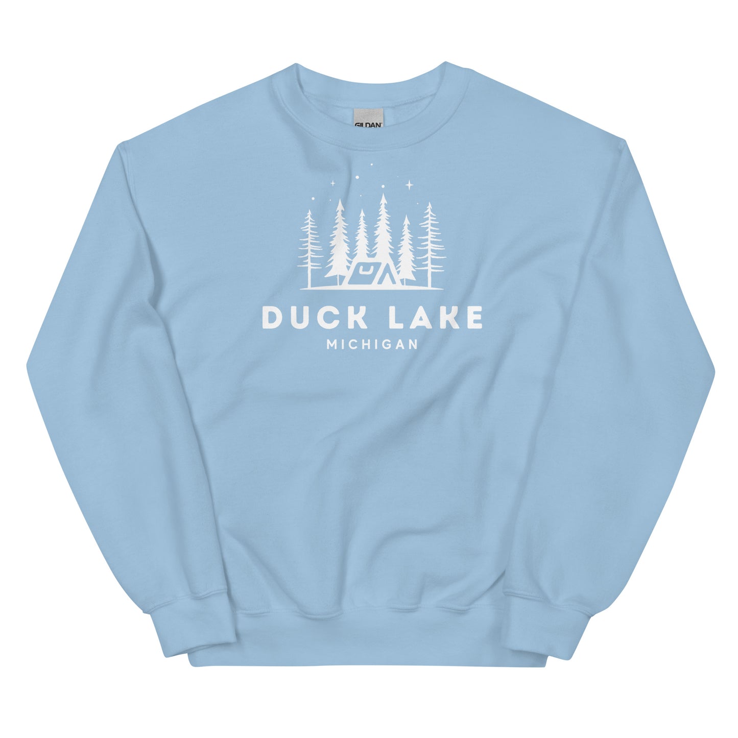 Duck Lake Night Camping Sweatshirt