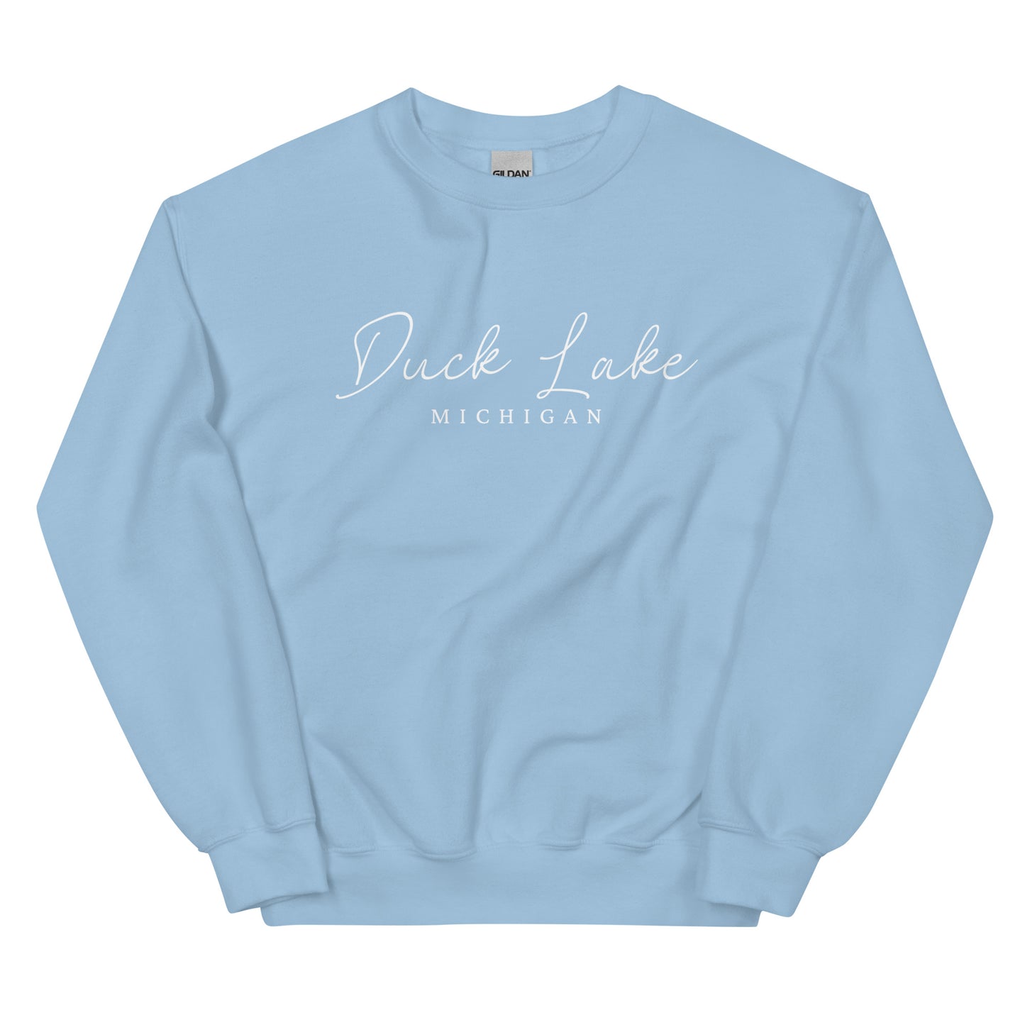 Duck Lake Script Sweatshirt