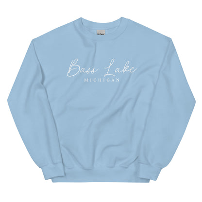 Bass Lake Script Sweatshirt