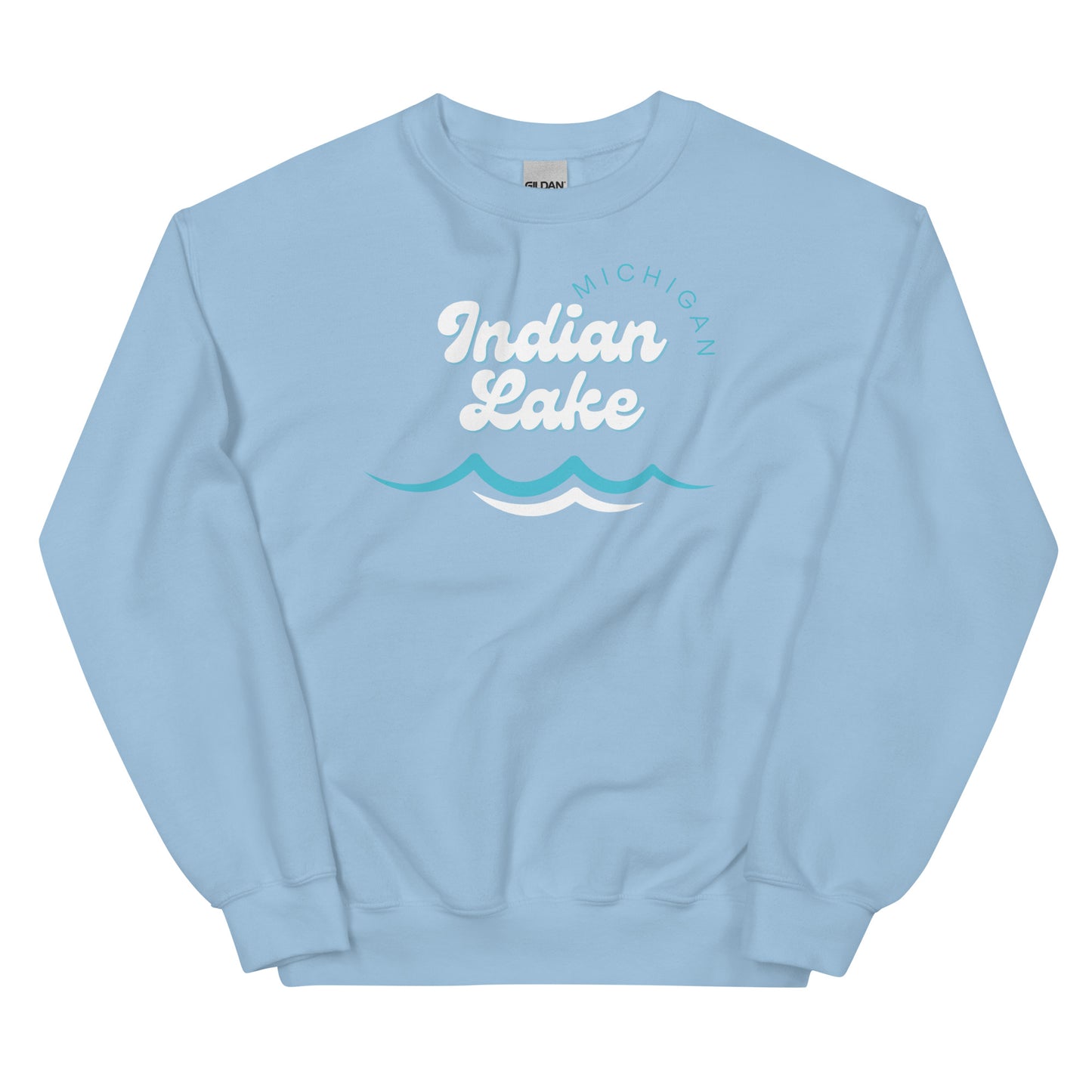 Indian Lake Waves Sweatshirt