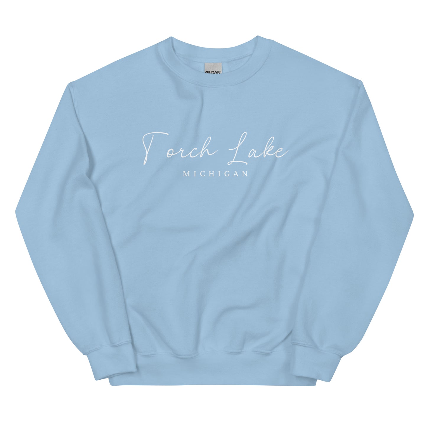 Torch Lake Script Sweatshirt