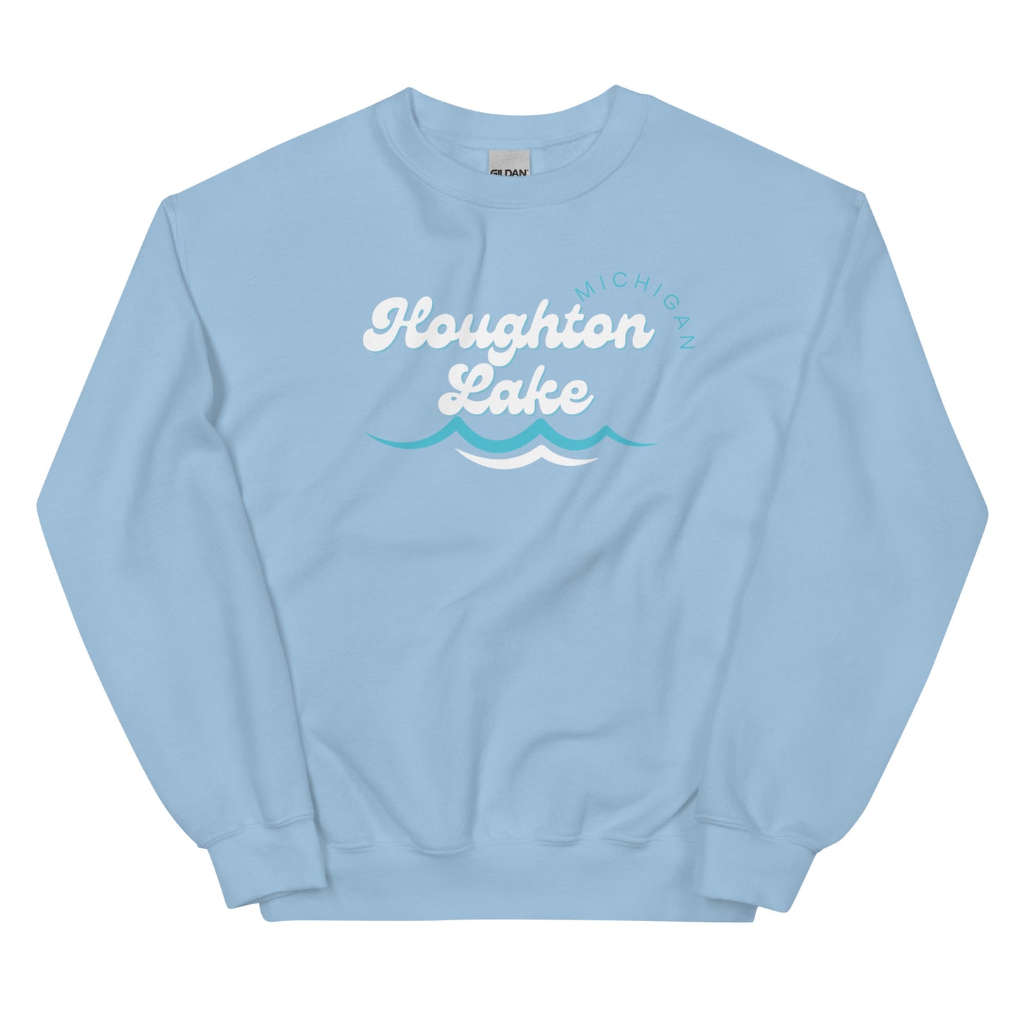 Houghton Lake Waves Sweatshirt