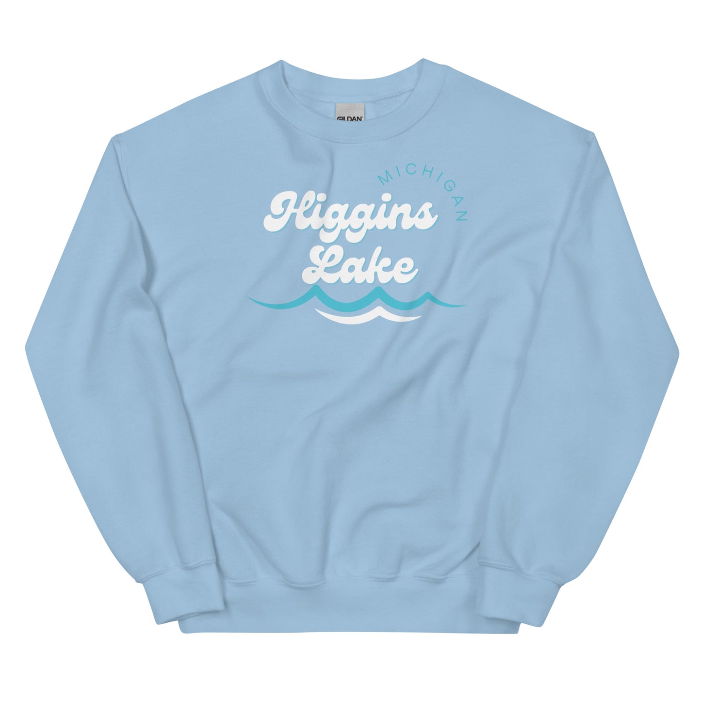 Higgins Lake Waves Sweatshirt