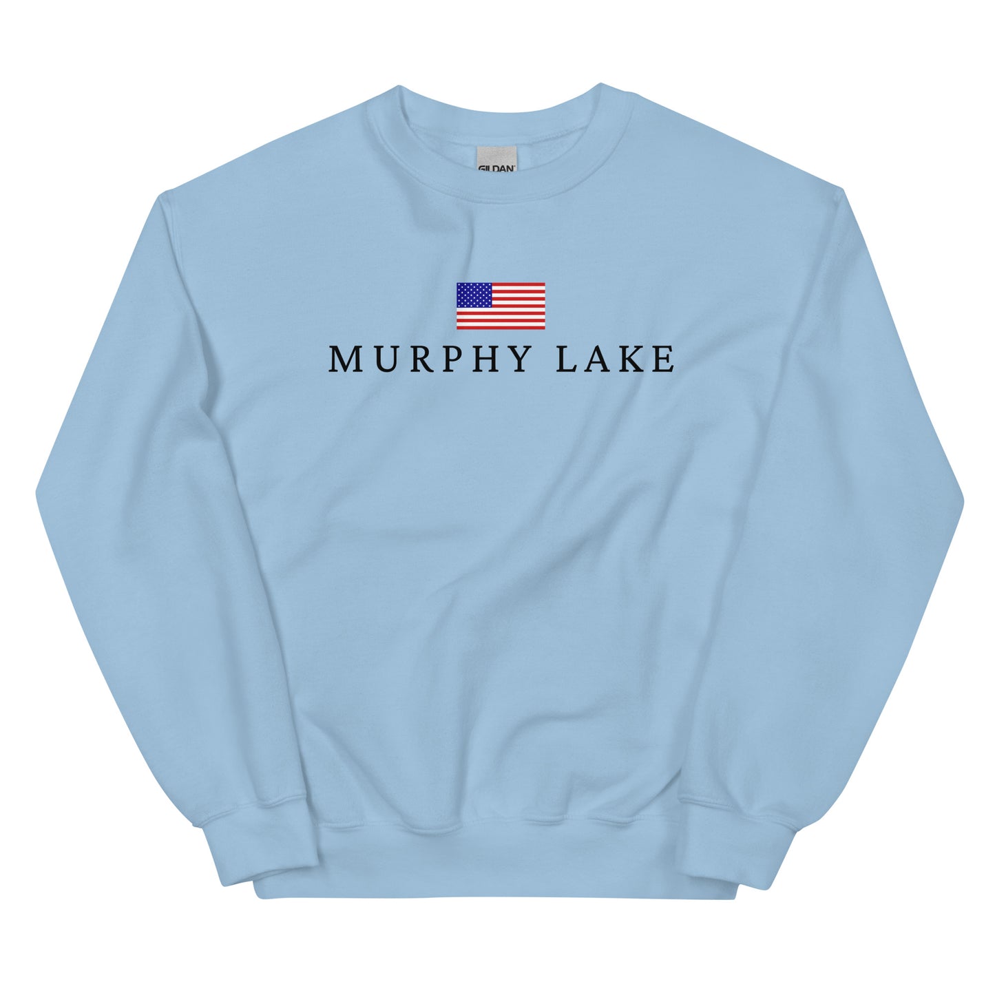 Murphy Lake American Flag Sweatshirt