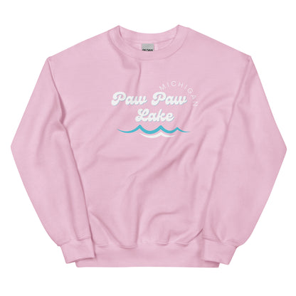 Paw Paw Lake Waves Sweatshirt