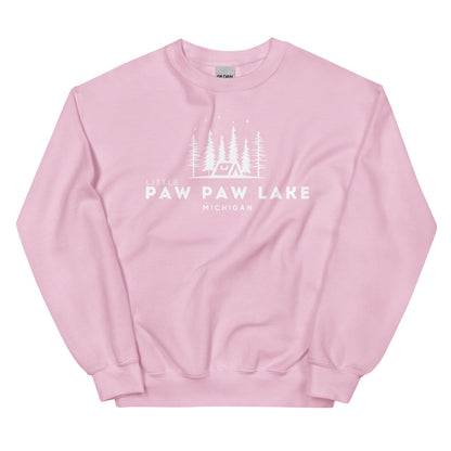 Little Paw Paw Lake Night Camping Sweatshirt