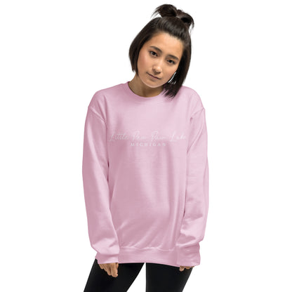 Little Paw Paw Lake Script Sweatshirt