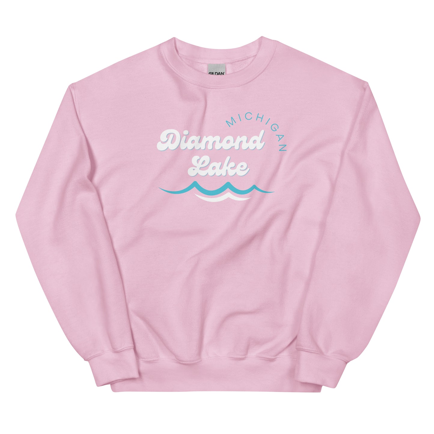 Diamond Lake Waves Crewneck