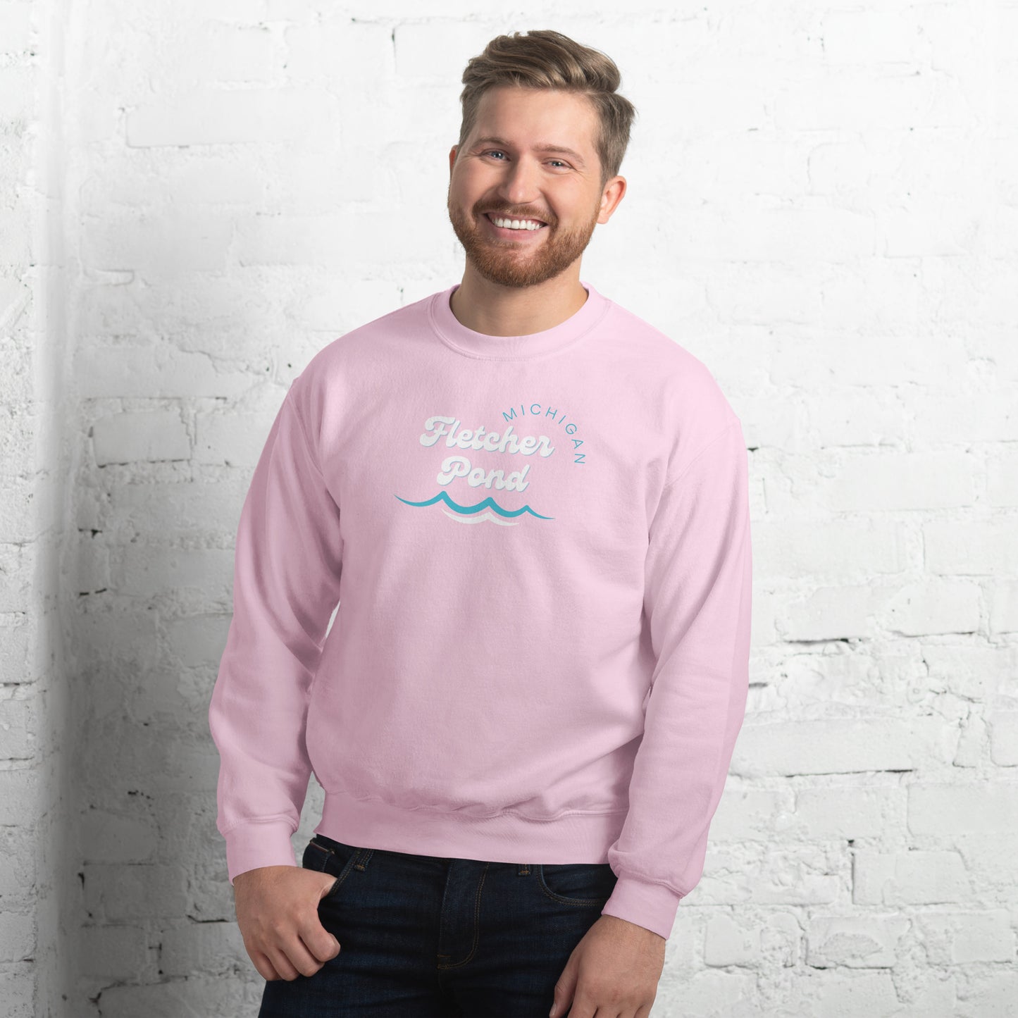 Fletcher Pond Waves Sweatshirt