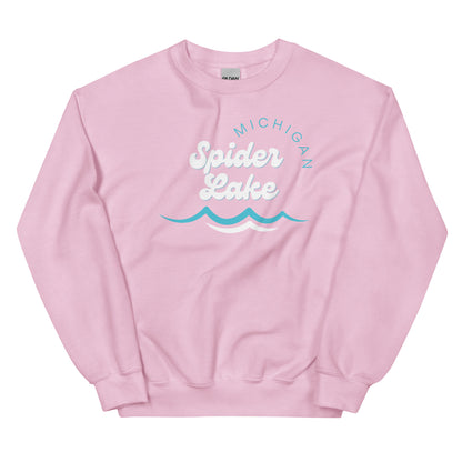 Spider Lake Waves Sweatshirt