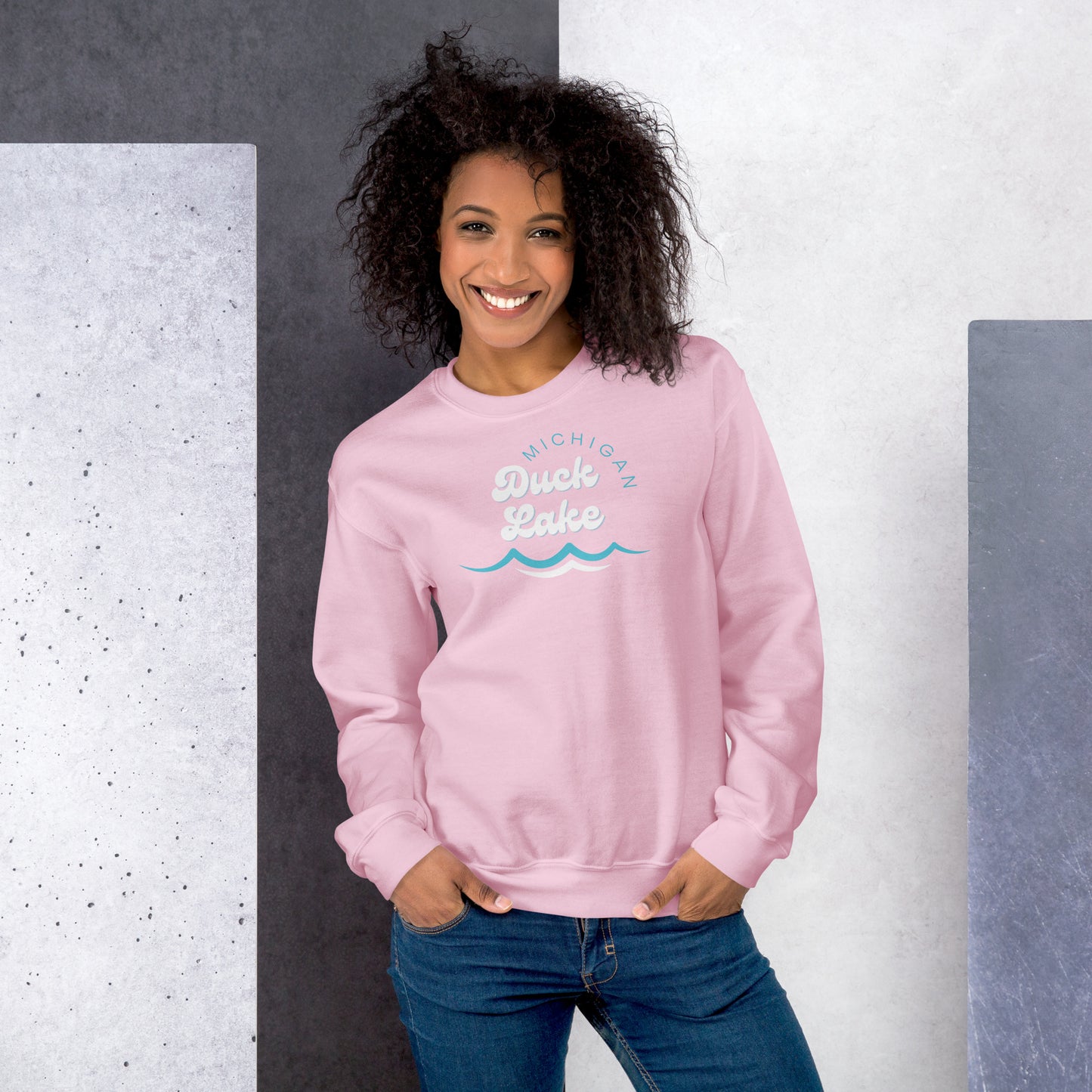 Duck Lake Waves Sweatshirt