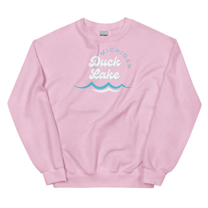 Duck Lake Waves Sweatshirt