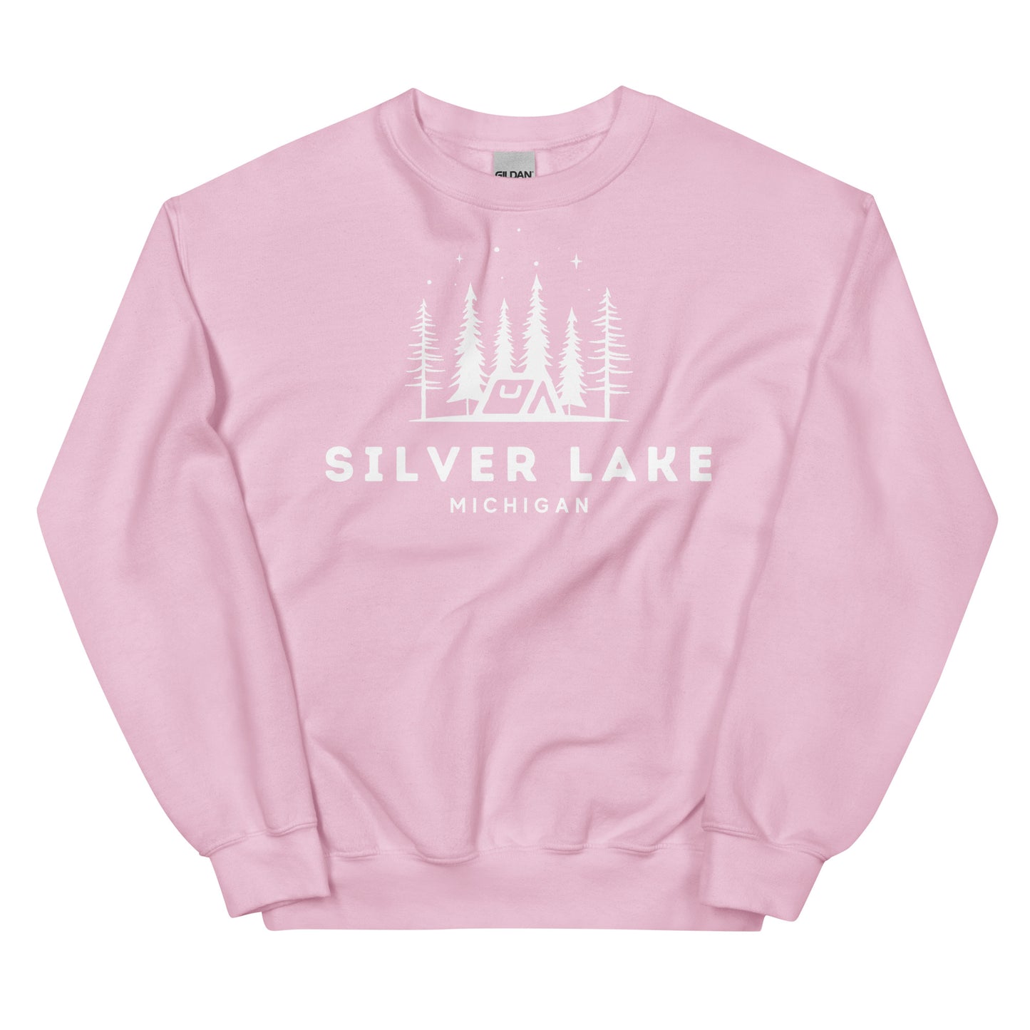 Silver Lake Night Camping Sweatshirt