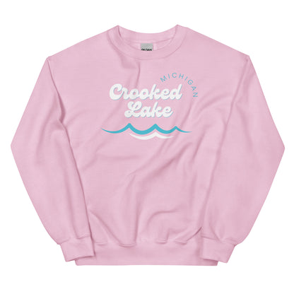 Crooked Lake Waves Sweatshirt