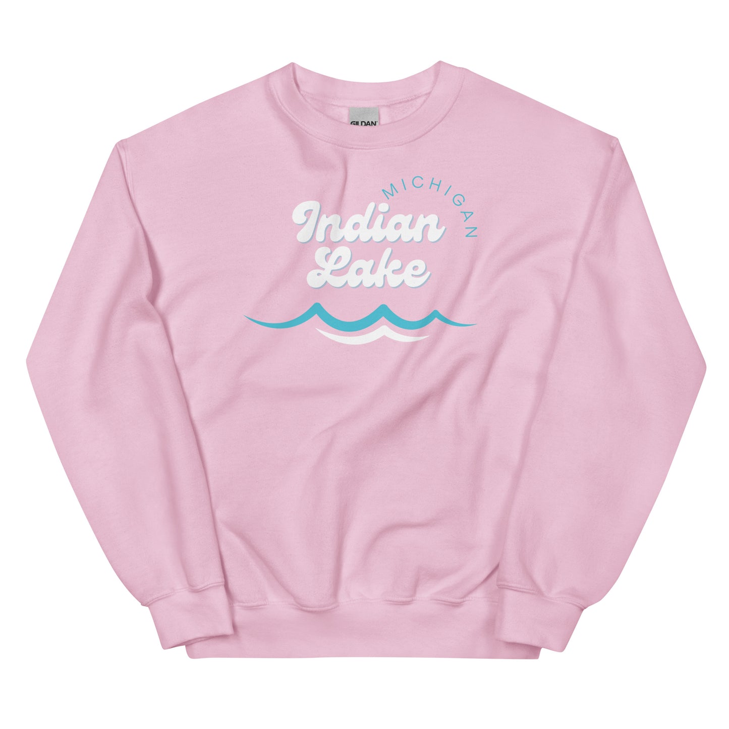 Indian Lake Waves Sweatshirt