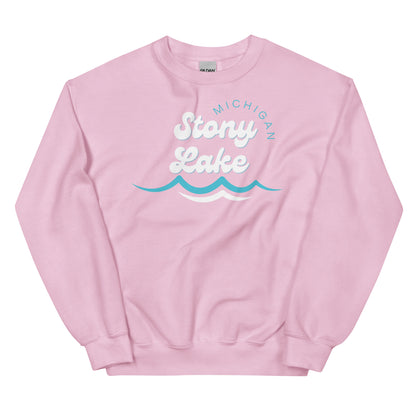 Stony Lake Waves Sweatshirt