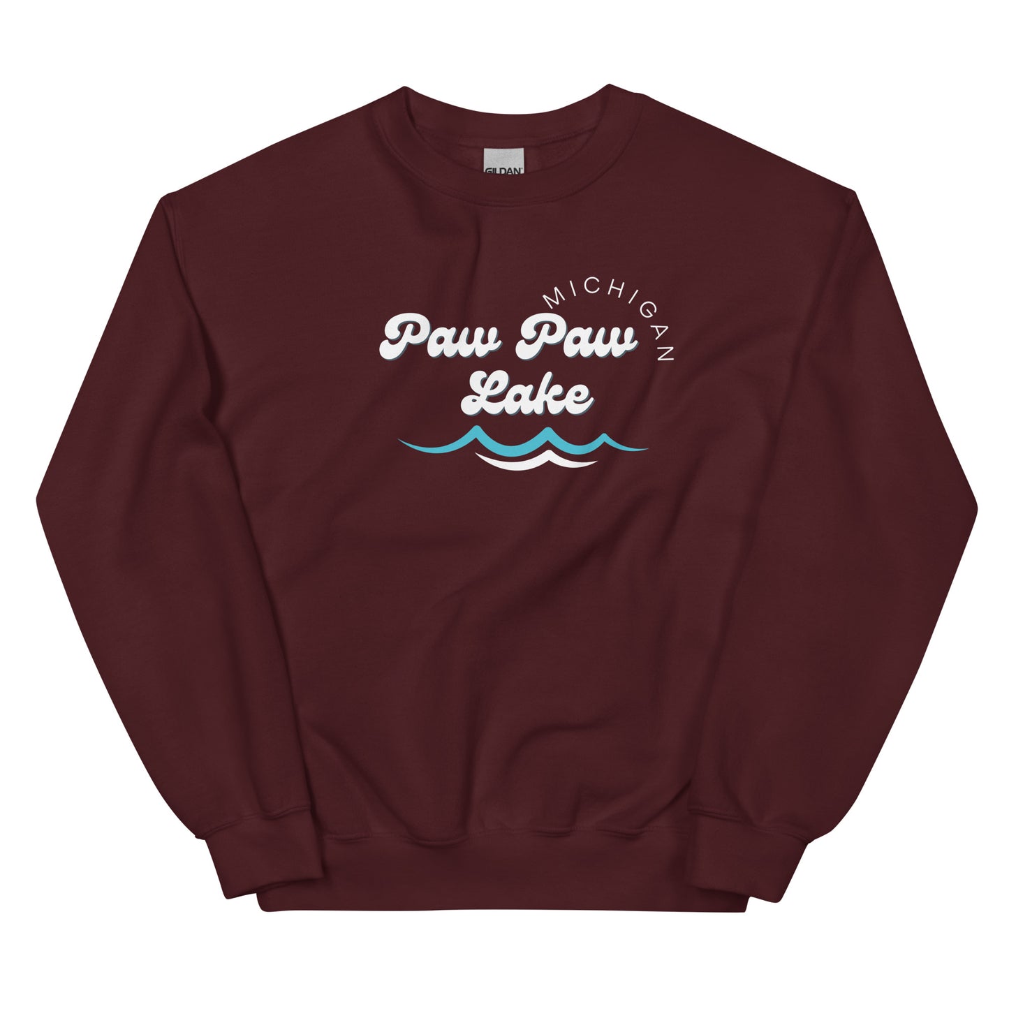 Paw Paw Lake Waves Sweatshirt