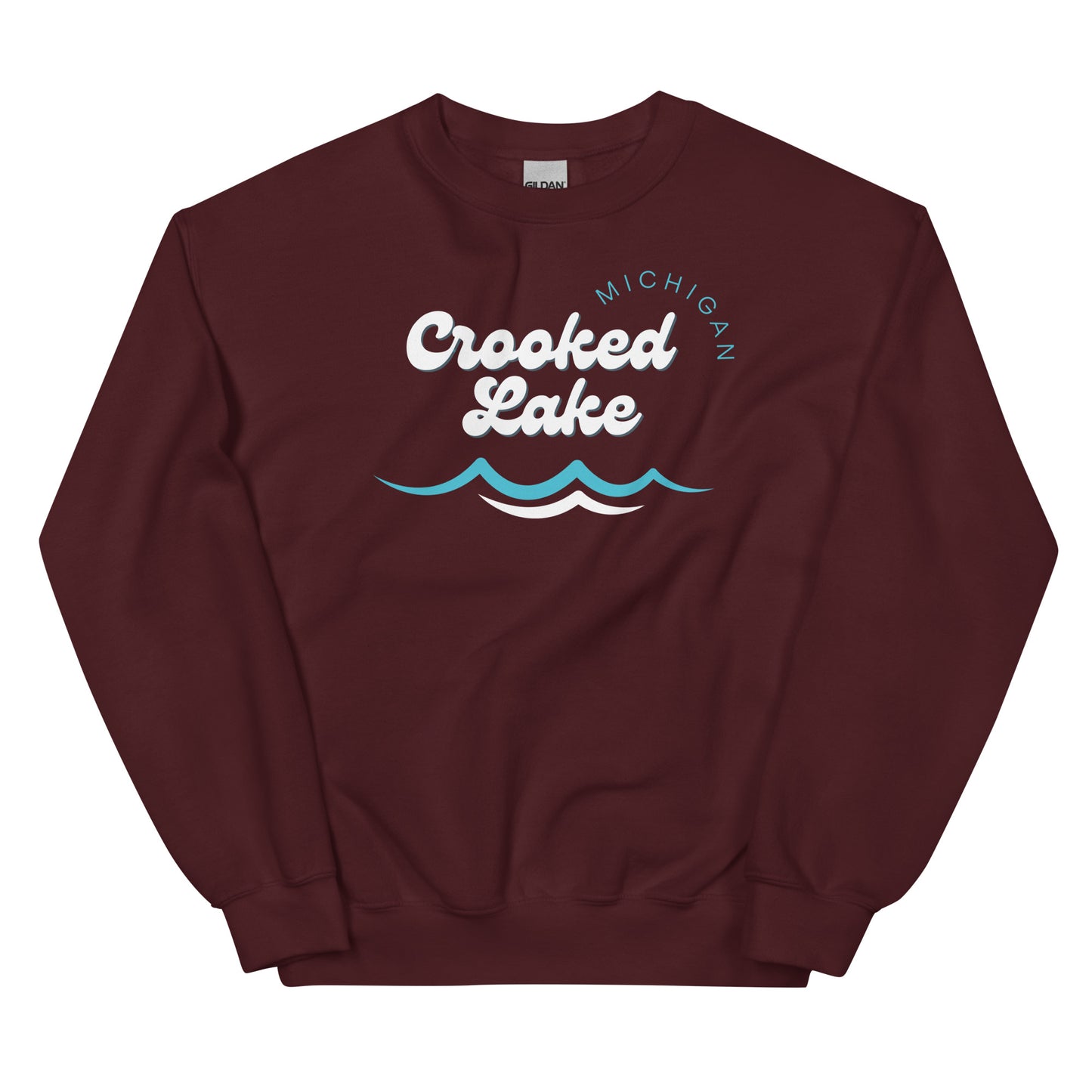 Crooked Lake Waves Sweatshirt