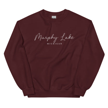 Murphy Lake Script Sweatshirt