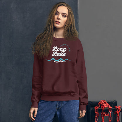 Long Lake Waves Sweatshirt