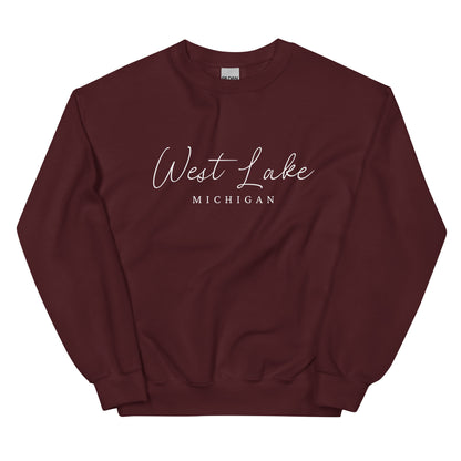 West Lake Script Sweatshirt