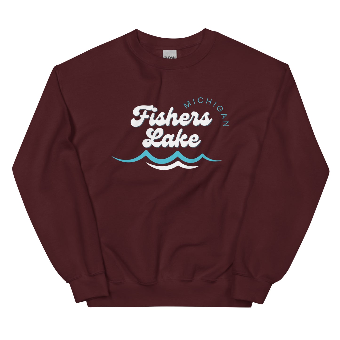 Fishers Lake Waves Sweatshirt