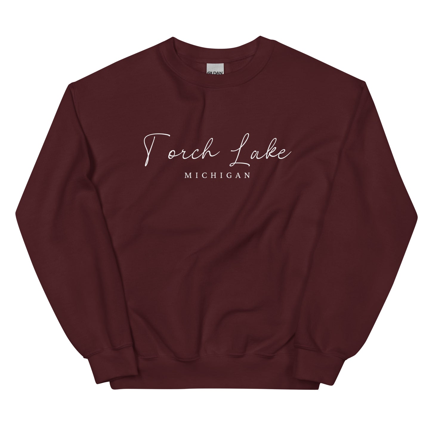 Torch Lake Script Sweatshirt