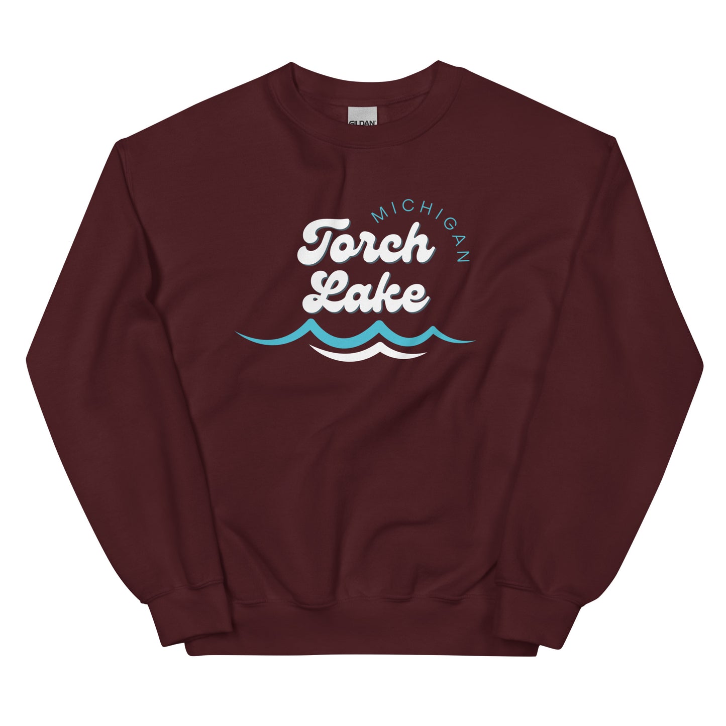 Torch Lake Waves Sweatshirt