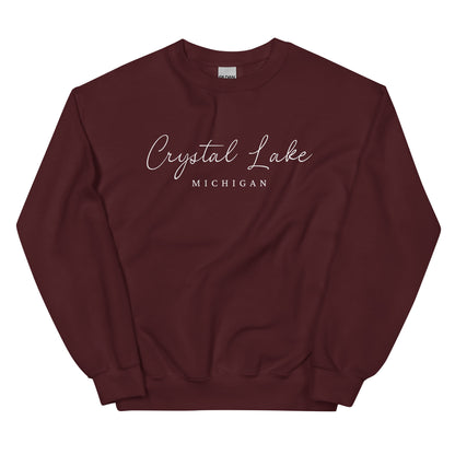 Crystal Lake Script Sweatshirt